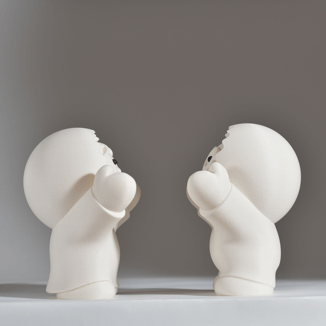 Les Charmeurs Ø20 blanc