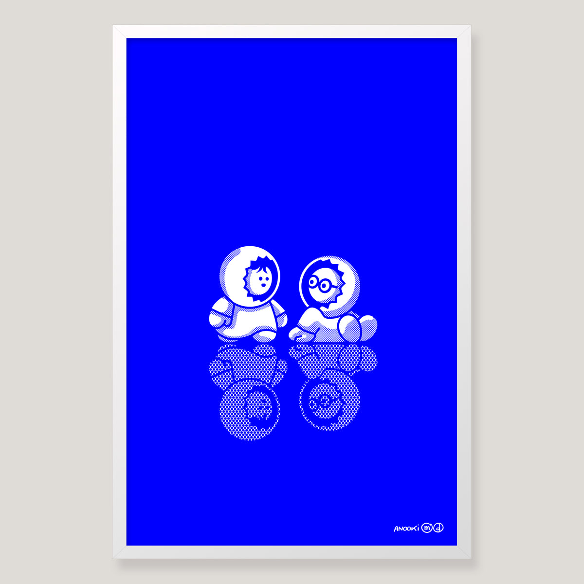 Les Amis – tirage Fine Art Anooki augmenté, vue 3